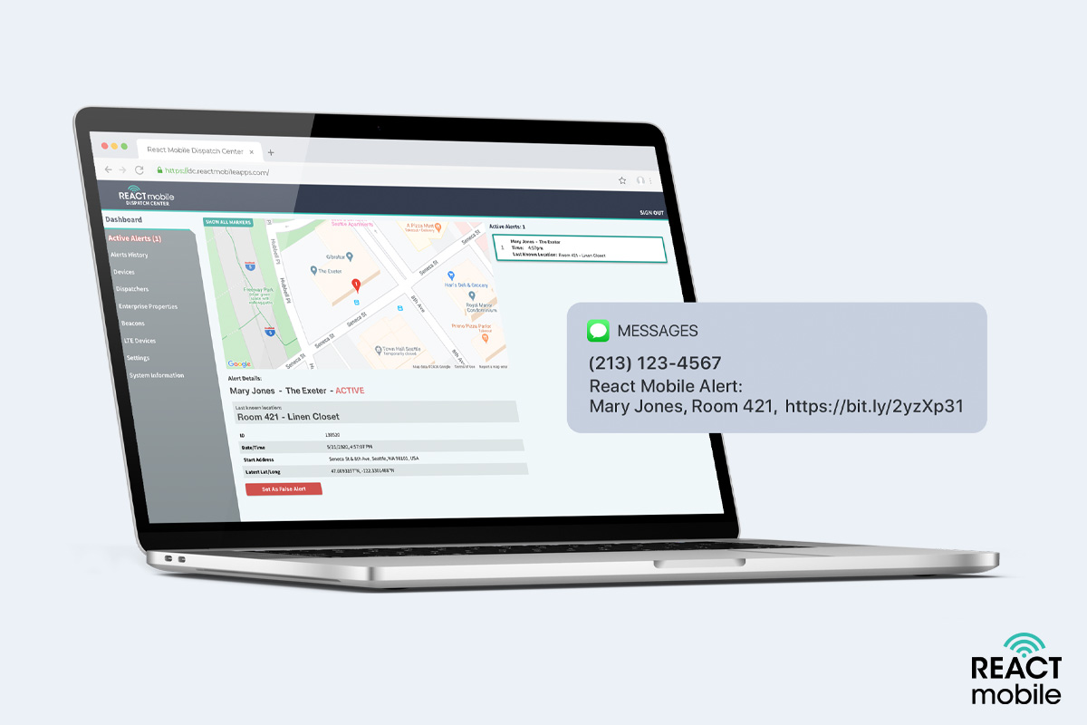 React Mobile Dispatch Center